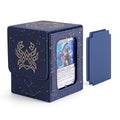 Venssu MTG Deck Box for Commander DisplayCard Deck Box Fits 100 Double Sleeved Cards Deck Box TCG with 2 Dividers and 1 Toploader (Cancer)