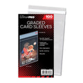 Ultra Pro - Graded Card Sleeves Resealable Crystal Clear Premium Graded Trading Card Display Storage Sleeves Protectors